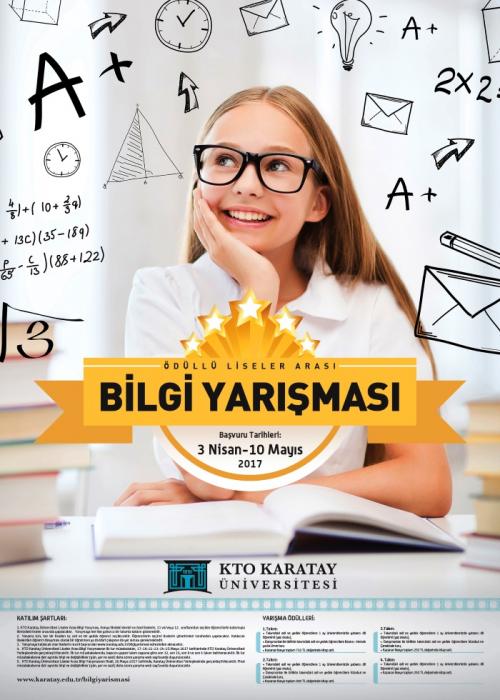 KTO Karataydan  Liseler Aras dll Bilgi Yarmas 